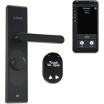 Shelly LOQED Smart Lock, electronic door lock (black)