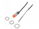 Sensor: inductive | Output conf: PNP / NO | 0&divide;8mm | 10&divide;30VDC | M18