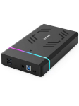inateck k&otilde;vaketta korpus RGB 3.5" USB 3.0 2.5/3.5" SATA H/SSD