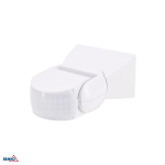 Czujnik ruchu PIR 1200W 180* IP65 biały