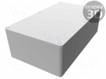 Enclosure: multipurpose | X: 120mm | Y: 200mm | Z: 64mm | 1590W | natural