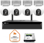 Wi-Fi valvekaameras&uuml;steem EZVIZ 4x HB8 2K+ (4MP) type-C
