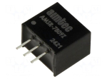 Converter: DC/DC | 4.5W | Uin: 11&divide;34VDC | Uout: 9VDC | Iout: 500mA | SIP3