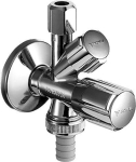 Plumbing NoName  Schell Comfort combination angle valve  360421 1/2"x3/8"x3/4"  (035450699)
