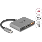 DELOCK USB Type-C adapter HDMI 4K 30 Hz ja USB Type-A-ga