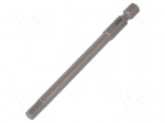 Screwdriver bit | Allen hex key | HEX 5mm | Overall len: 90mm