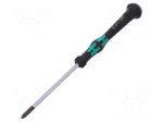 Screwdriver | Phillips | precision | PH1 | Series: Kraftform Micro