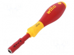 Screwdriver handle | insulated | Blade length: 50mm | 1kVAC