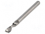 Drill bit | PCB | &Oslash;: 3.4mm | L: 38.2mm | 1/8" (3,175mm)