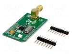 Click board | RF transceiver | SPI | nRF24L01P | 3.3VDC