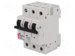 Circuit breaker | 400VAC | Inom: 32A | Poles: 3 | DIN | Charact: C | 10kA