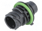 Connector: circular | 2.5mm System | plug | male | PIN: 2 | w/o contacts