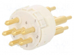 Connector: M23 | PIN: 6 | male | THT | 300V | 20A | Series: Han M23
