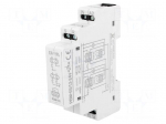 Relay: installation | bistable | NO | Uswitch: max.250VAC | 10A | IP20