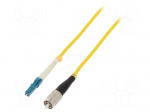 Fiber patch cord | FC/UPC,LC/UPC | 3m | LSZH | Optical fiber: 9/125um