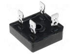 Single-phase bridge rectifier | Urmax: 1.4kV | If: 25A | Ifsm: 400A