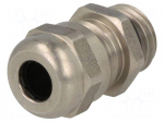 Cable gland | M12 | 1,5 | IP68 | Mat: stainless steel
