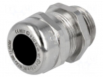 Cable gland | M20 | 1,5 | IP68 | Mat: brass | Body plating: nickel