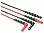 Set of test leads | Urated: 1kV | Inom: 10A | Len: 1.5m | 2x test lead