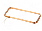 RFID antenna | 125kHz | Body dim: 32x71x3mm | Usable dim: 28x67x3mm