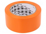 Tape: marking | orange | L: 33m | W: 50mm | V: self-adhesive