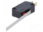 Microswitch SNAP ACTION | with lever | SPDT | 0.1A/125VAC | ON-(ON)