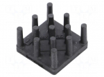 Heatsink: extruded | grilled | BGA | L: 16.5mm | W: 16.5mm | H: 10.2mm
