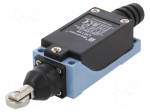 Limit switch | metal roller &Oslash;12,7mm | NO + NC | 5A | max.250VAC | IP65