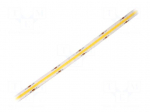 COB LED tape | white neutral | LED/m: 528 | 10mm | IP65 | 10W/m | 24VDC