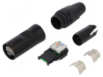 Connector: RJ45 | male | data transfer | etherCON | PIN: 8 | Cat 6a