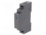 Power supply: switching | for DIN rail | 15W | 24VDC | 630mA | OUT: 1