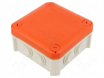 Enclosure: junction box | X: 114mm | Y: 114mm | Z: 57mm | IP66 | T 60