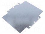 Mounting plate | steel