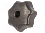 Knob | &Oslash;: 63mm | Int.thread: M12 | cast iron | DIN 6336