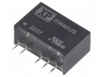 Converter: DC/DC | 1W | Uin: 36&divide;75VDC | Uout: 12VDC | Uout2: -12VDC | SIP