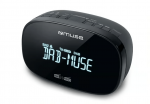 Muse | DAB+/FM Dual Alarm Clock Radio | M-150 CDB | Alarm function | AUX in | Black