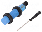 Sensor: capacitive | Range: 3&divide;12mm | OUT: PNP / NO + NC | Housing: M18