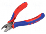 Pliers | side,cutting | 125mm | without chamfer