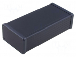 Enclosure: with panel | 1455 | X: 78mm | Y: 160mm | Z: 43mm | aluminium