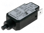 Circuit breaker | Urated: 240VAC | 48VDC | 3A | SPST | Poles: 1 | screw