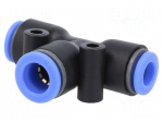 Push-in fitting | reductive,T-tap splitter | -0.95&divide;15bar | PBT