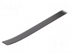 Tape: sealing | W: 20mm | L: 30m | Thk: 3mm | grey | caoutchouc hot-melt