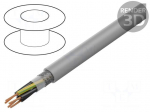 Wire | F-C-PUR&ouml;-JZ | 5G1.5mm2 | shielded,tinned copper braid | PUR