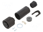Connector: circular | plug | PIN: 4 | female | industrial | CM | 50V | IP67
