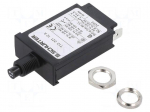 Circuit breaker | 240VAC | 28VDC | 12A | SPST | Poles: 1 | screw | T12-221