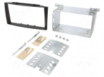 Radio frame | Kia | 2 DIN | black