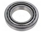 Bearing: tapered roller | &Oslash;int: 75mm | &Oslash;out: 130mm | W: 27.25mm