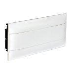 LEGRAND 1X22M FLUSH CABINET WHITE DOOR E + N  TERMINAL BLOCK FOR MASONRY WALL