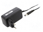 Power supply: switching | mains,plug-in | 12VDC | 1.5A | 18W | 85% | POSC