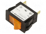 Circuit breaker | 9A | Poles: 1 | SNAP-IN | TA45 2P | Leads: connectors